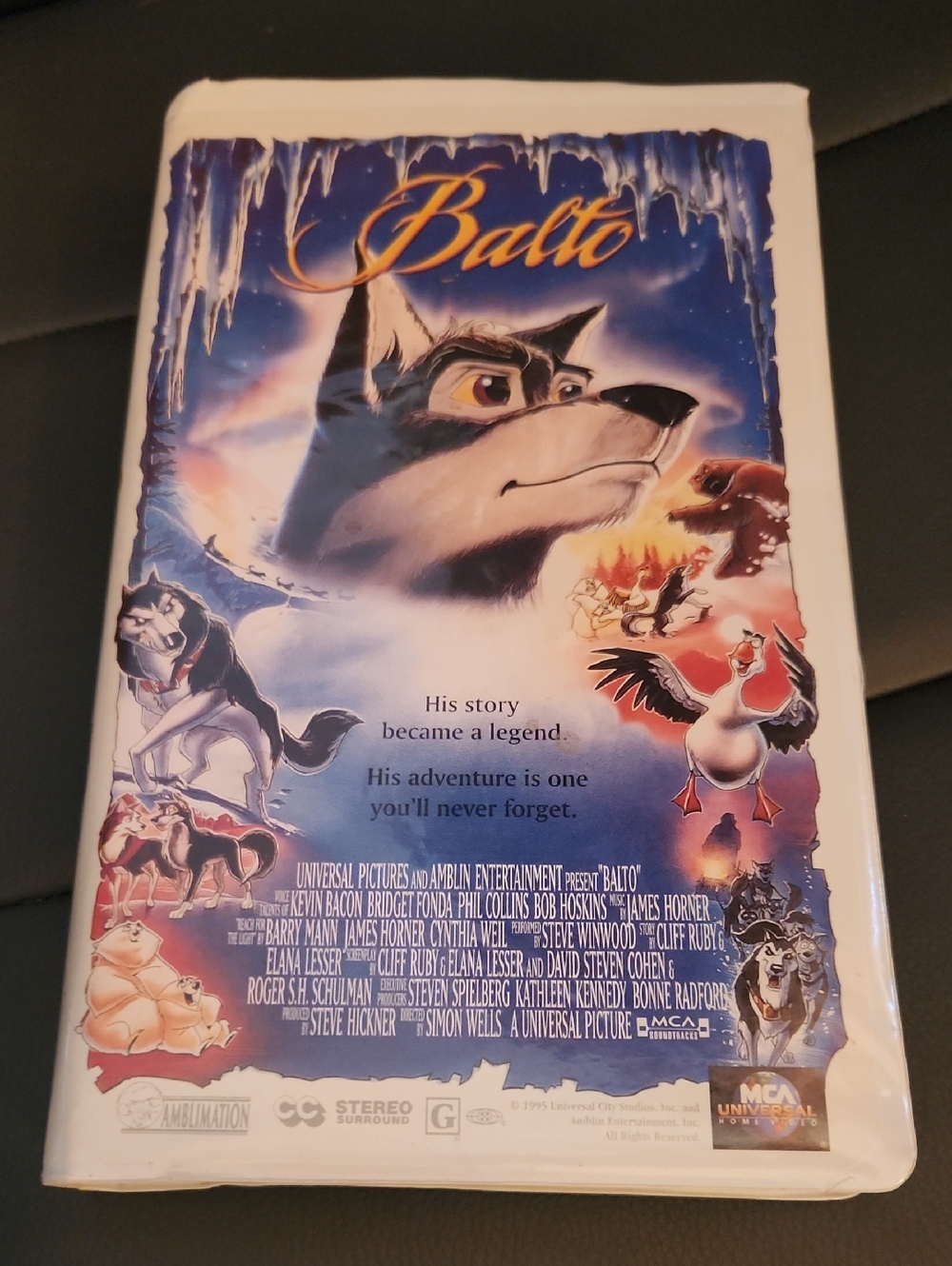 Balto Vhs Tape